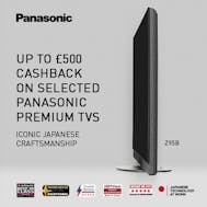 Up To £500 Cashback With Panasonic