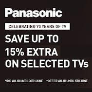 Save With Panasonic TVs!