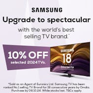 Get An Extra 10% Off With Samsung