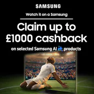 Up To £1000 Cashback With Samsung