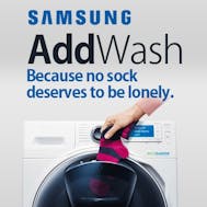 Samsung AddWash No Washing Left Behind
