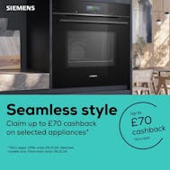 Up To £70 Cashback with Siemens