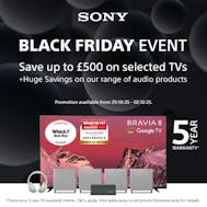 Sony Black Friday Event Now On