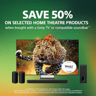 Get An Extra 50% With Sony