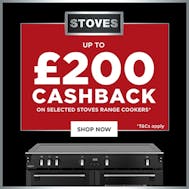 Up To £200 Cashback With Stoves