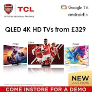 2023 TCL QLED 4K TVs From £329