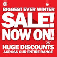 Biggest Ever Winter Sale Now On