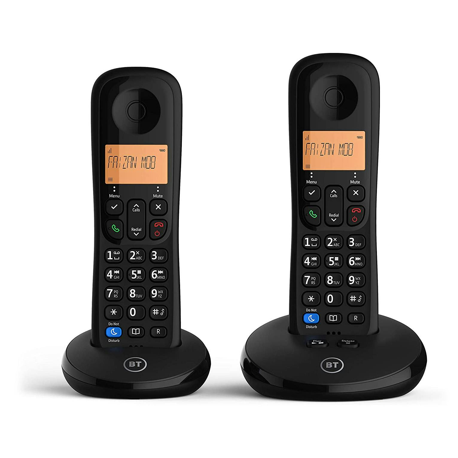 BT 090666 BT Everyday Phone With Answer Machine Twin Handset