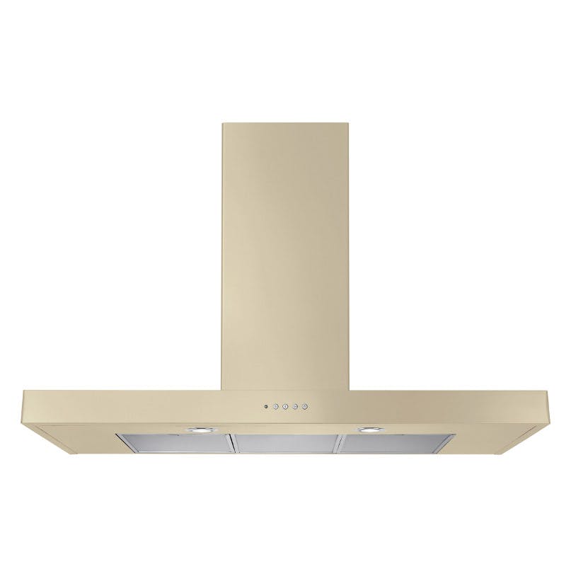 Cream cooker hood deals 100cm