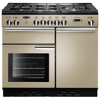 Rangemaster 111790 100cm PROFESSIONAL+ Gas Range Cooker in Cream & Chrome