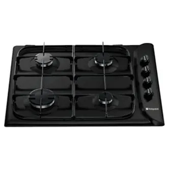 Hotpoint G640SK 60cm Gas Hob in Black FSD