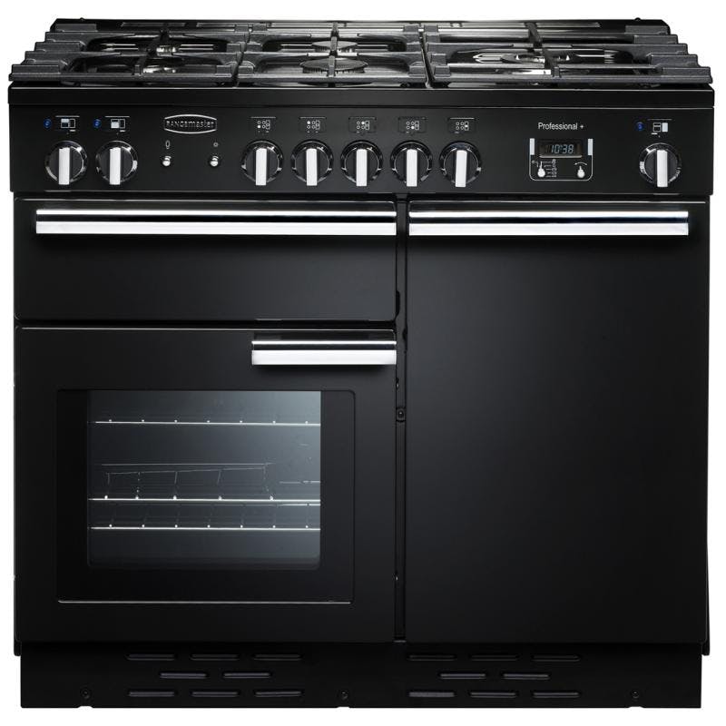 Rangemaster 92600 100cm Professional Plus 100 Dual Fuel Range Black   1312989230 