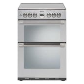 Stoves 444440989 60cm STERLING 600DF-STA D/Oven Dual Fuel Cooker St/St