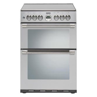 Stoves 444440989 60cm STERLING 600DF-STA D/Oven Dual Fuel Cooker St/St