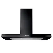 Rangemaster 134710 110cm Flat Cooker Hood in Black