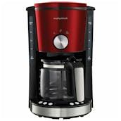 Morphy Richards 162522 Evoke Filter Coffee Machine - Red 1.25L