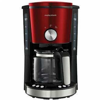 Morphy Richards 162522 Evoke Filter Coffee Machine - Red 1.25L