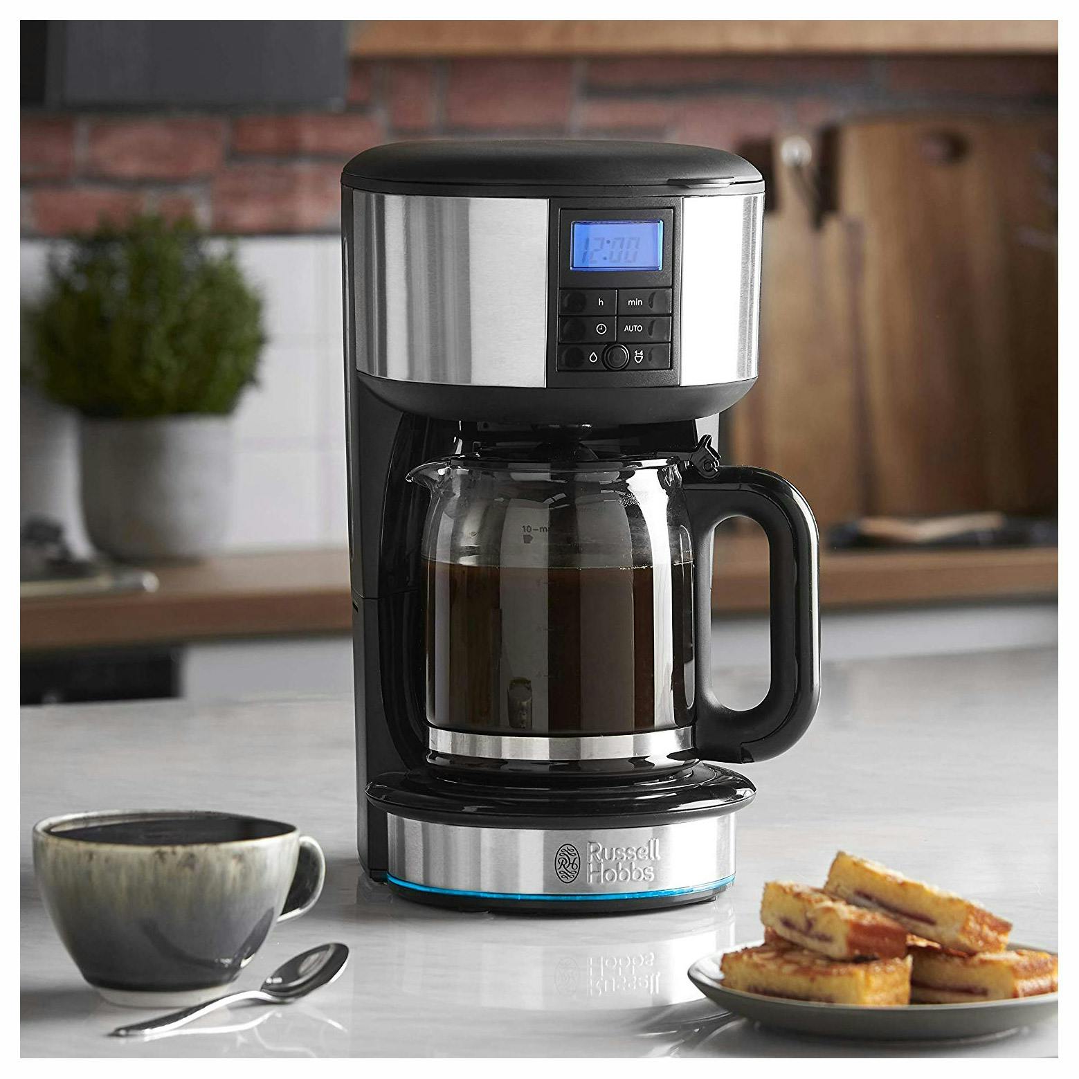 Russell Hobbs 20680 Buckingham Filter Coffee Machine with Timer in St/Steel