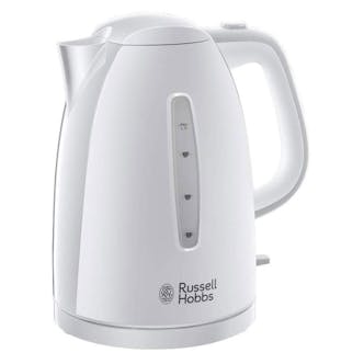 Russell Hobbs 21270 Textures Cordless Plastic Kettle - White 1.7L 3kW