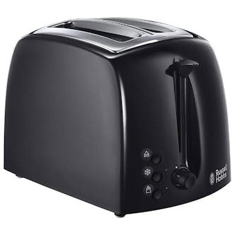 Russell Hobbs 21641 Textures 2 Slice Toaster in Black