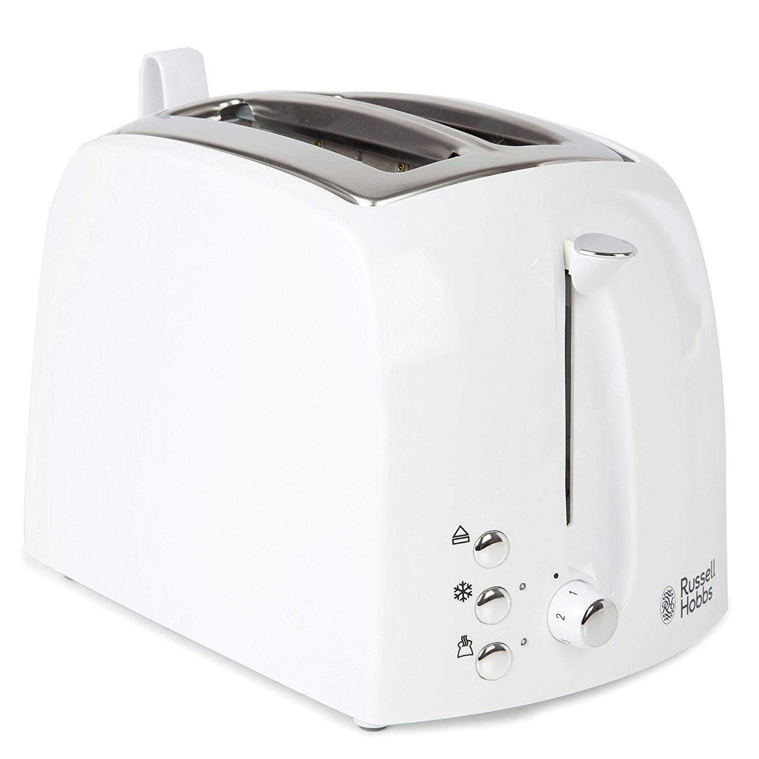 Russell Hobbs 22600 Textures 2 Slice Toaster in White