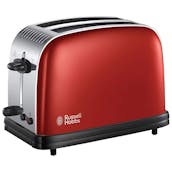 Russell Hobbs 23330 Colours Plus 2 Slice Toaster in Red