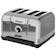 Russell Hobbs 240330 Venture 4-Slice Retro-Chrome Toaster - Polished Steel