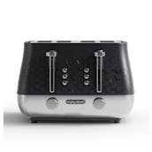 Morphy Richards 243020 Cassini 4-Slice Toaster - Moonless Night Black