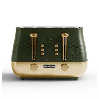 Morphy Richards 243022 Cassini 4-Slice Toaster - Toaster Olivine Green