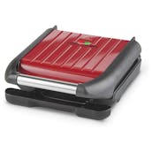 George Foreman 25030 Steel Compact Grill - Red