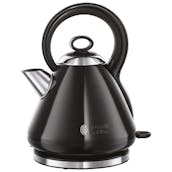 Russell Hobbs 26410 Traditional Cordless Kettle in Black 1.7L 3kW Fast Boil