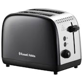 Russell Hobbs 26550 Long Slot 2 Slice Lift & Look Toaster in Black