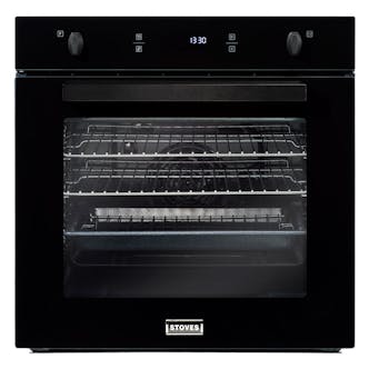 Stoves 444410037 Built-In Electric Single Oven in Black 70L