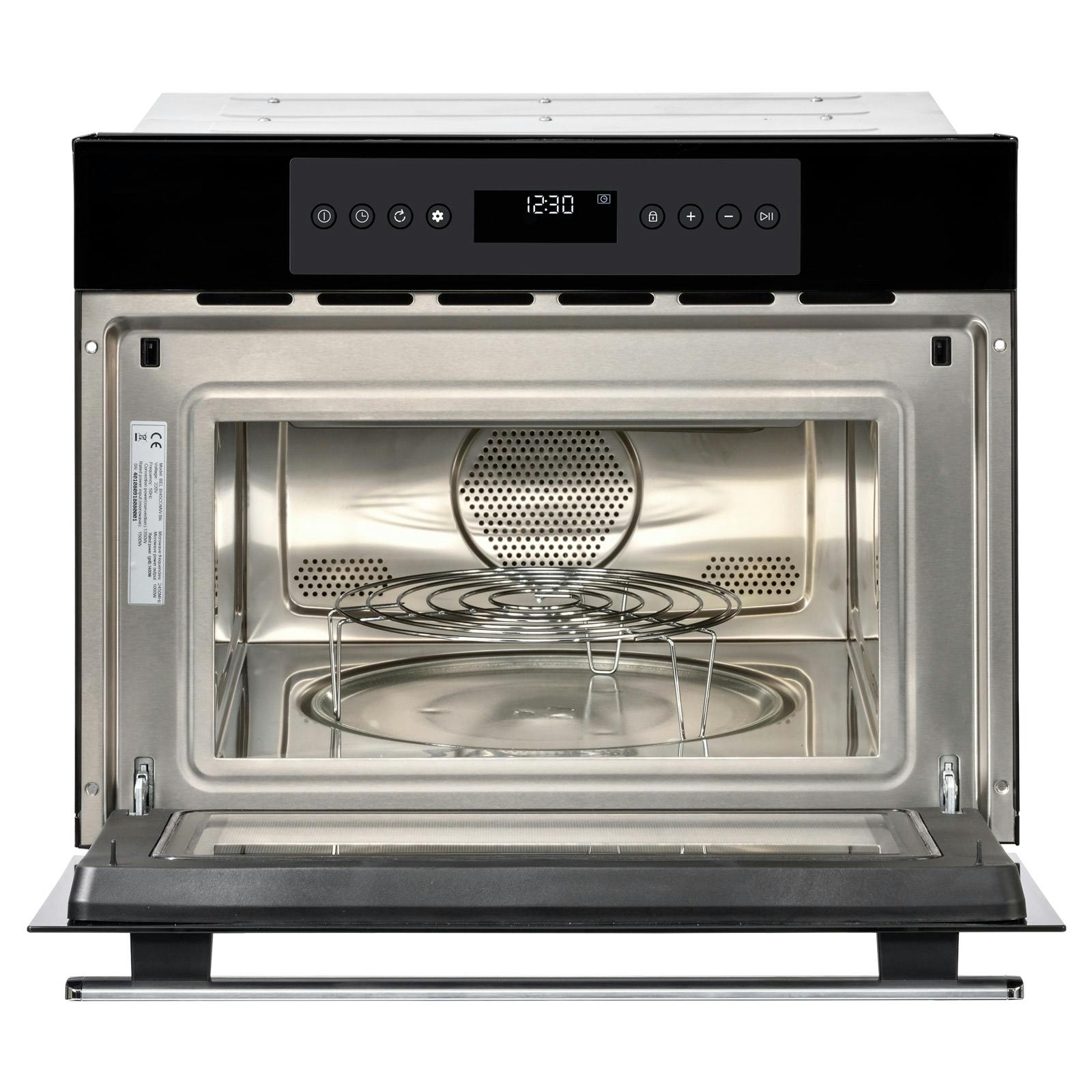 Belling 444410516 Built-In Combination Microwave Oven In Black 1000W 38L