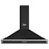 Stoves 444411656 90cm RICHMOND Pyramid Chimney Hood in Black with Chrome