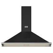 Stoves 444411661 110cm RICHMOND Pyramid Chimney Hood in Cream with Chrom