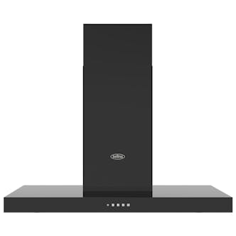 Belling 444411662 90cm COOKCENTRE T-Shaped Chimney Hood in Black 3 Fan Sp