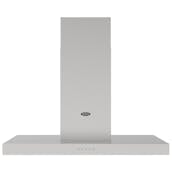 Belling 444411667 110cm COOKCENTRE T-Shaped Chimney Hood in Stainless Ste