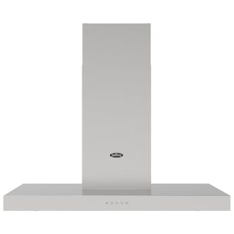 Belling 444411667 110cm COOKCENTRE T-Shaped Chimney Hood in Stainless Ste