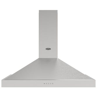 Belling 444411670 110cm COOKCENTRE Pyramid Chimney Hood in Stainless Stee