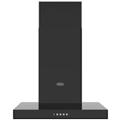 Belling 444411679 60cm T-Shaped Cooker Hood in Black 3 Fan Speeds