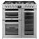 Belling 444411794 90cm Wide Cookcentre Dual Fuel Range Cooker in Stainles