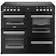 Belling 444411797 100cm Wide Cookcentre Ceramic Range Cooker in Black