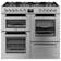 Belling 444411800 100cm Wide Cookcentre Dual Fuel Range Cooker in Stainle