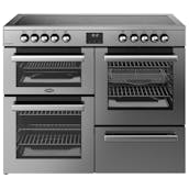 Belling 444411804 110cm Wide Cookcentre Ceramic Range Cooker in Stainless