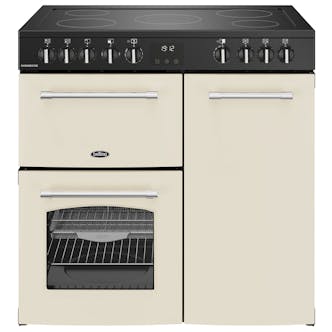 Belling 444411818 90cm Wide Farmhouse Ceramic Range Cooker in Cream