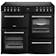 Belling 444411826 100cm Wide Farmhouse Ceramic Range Cooker in Black