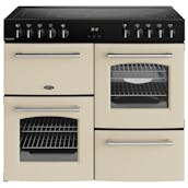 Belling 444411827 100cm Wide Farmhouse Ceramic Range Cooker in Cream