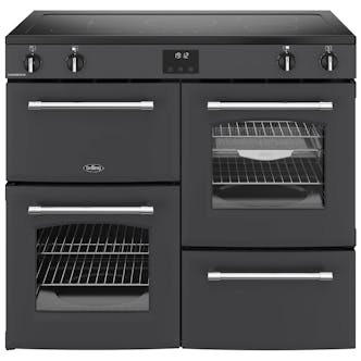 Belling 444411831 100cm Wide Farmhouse Induction Range Cooker in Anthraci