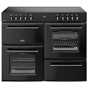 Belling 444411835 110cm Wide Farmhouse Ceramic Range Cooker in Black